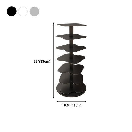 Home Office Geometric Bookcase Modern Style Metal Bookshelves Clearhalo 'Bookcases' 'furn' 'furn_bookcases' 'Furniture' 'furniture_bookcases' 'Office Furniture' 1200x1200_225eb0d3-3f8b-49cd-b9b2-b27594dafe3b