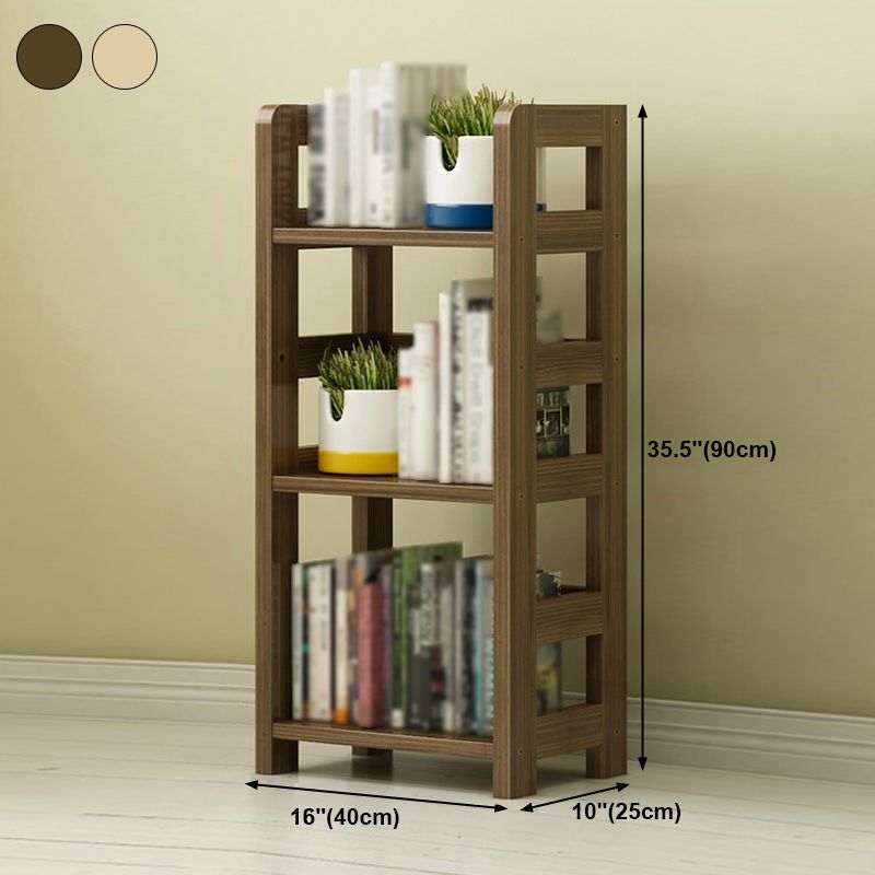 3/4/5-Shelf Modern Open Etagere Bookshelf Solid Wood Vertical Bookshelf Clearhalo 'Bookcases' 'furn' 'furn_bookcases' 'Furniture' 'furniture_bookcases' 'kitchen' 'kitchen_bookcases' 'Living Room Furniture' 'Office Furniture' 1200x1200_225f12da-2efd-40d2-903f-ab38006be6ad