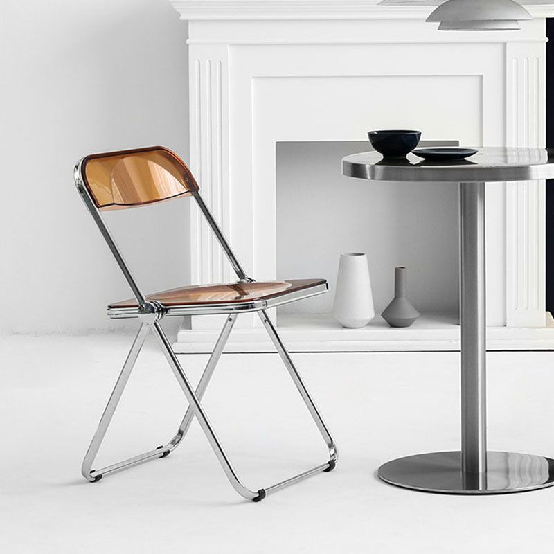 Industrial Style Plastic Dining Armless Chair Open Back Dining Side Chairs Clearhalo ' kitchen&dining_furn' 'Dining Chairs' 'Dining Tables & Seating' 'dining_chair' 'furn' 'furn_dining_chair' 'Furniture' 'furniture_dining_chair' 'Kitchen & Dining Furniture' 'kitchen' 1200x1200_2261af33-a1bd-4a8f-8831-cdc60b82cf34