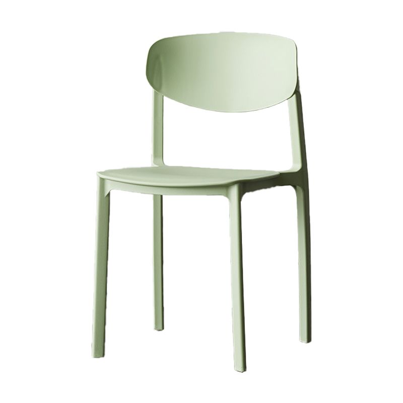 Plastic Contemporary Side Chair Open Back Indoor-Outdoor Chair Clearhalo 'Dining Chairs' 'Dining Tables & Seating' 'dining_chair' 'furn' 'furn_dining_chair' 'Furniture' 'furniture_dining_chair' 'Kitchen & Dining Furniture' 1200x1200_2263ef52-39b3-42fd-a604-900c57f70afb