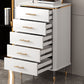 Glam Bedroom Stone Storage Chest Vertical Chest with Drawers Clearhalo 'Bedroom Furniture' 'Dressers & Chests' 'dressers_chests' 'furn' 'furn_dressers_chests' 'Furniture' 1200x1200_22640bde-b646-4863-827c-6c1357e1dd74