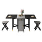 Contemporary Style Table Solid Wood Dining Table Rectangle for Dining Room Clearhalo ' dining_table' 'Dining Tables & Seating' 'Dining Tables' 'furn' 'furn_dining_table' 'Furniture' 'furniture_dining_table' 'Kitchen & Dining Furniture' 'kitchen&dining_furn' 'kitchen' 'kitchen_dining_table' 1200x1200_2264f2a9-1bdd-4fd9-90d1-47966bd06577