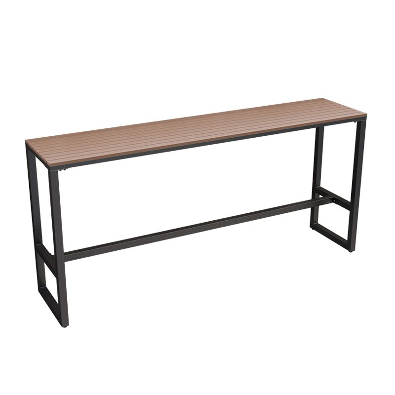 Set di barre industriali 1/2/5 pezzi tavolo da banco in legno con sgabello di metallo