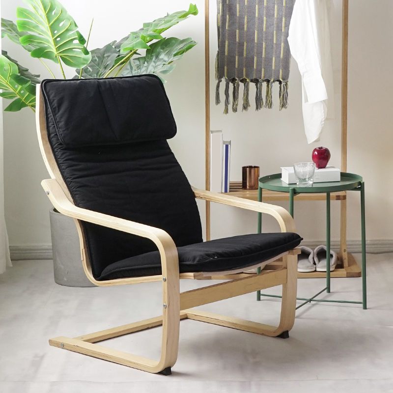 26.77 "L x 32.28" W x 38.58 "H Moderne kussen Terug hellende wapenstoel