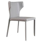 Contemporary Leather Dining Chair Wingback Side Chair in Matte Finish Clearhalo 'Dining Chairs' 'Dining Tables & Seating' 'dining_chair' 'furn' 'furn_dining_chair' 'Furniture' 'Kitchen & Dining Furniture' 1200x1200_2268accb-516d-4cd4-a4e5-88ebb4e2bd08