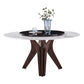 Minimalist Round Shape Standard Table Marble Kitchen Dining Table Clearhalo ' dining_table' 'Dining Tables & Seating' 'Dining Tables' 'furn' 'furn_dining_table' 'Furniture' 'furniture_dining_table' 'Kitchen & Dining Furniture' 'kitchen&dining_furn' 'kitchen' 'kitchen_dining_table' 1200x1200_226dc4b8-155e-4f4a-a6a5-ceea15f52df5