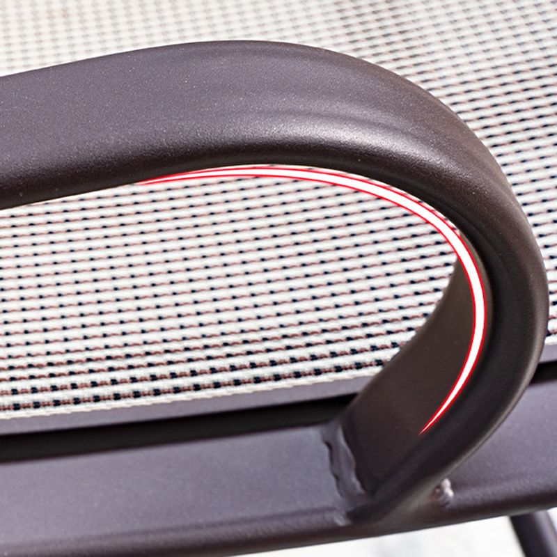 Ergonomic Wicker Rocking Chair with Cushion Spindle Rocking Accent Chair for Outdoor Clearhalo 'Chairs & Seating' 'furn' 'furn_rocking_chairs' 'Furniture' 'Living Room Furniture' 'Rocking Chairs' 'rocking_chairs' 1200x1200_227509e4-eb2f-44e6-97b1-d3939a002a90