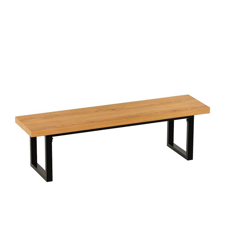 11.7-inch Width Bench Mid-Century Modern Solid Wood Seating Bench Clearhalo 'Benches' 'Chairs & Seating' 'furn' 'furn_benches' 'Furniture' 'Living Room Furniture' 1200x1200_2278bd1f-faa0-4174-958d-846c83a531b3