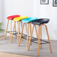 Industrial Armless Backrest Counter Stool Iron Bar Stool with Acrylic Seat for Cafe Clearhalo 'Bar Furniture' 'Bar Stools' 'bar_stools' 'furn' 'furn_bar_stools' 'Furniture' 'Kitchen & Dining Furniture' 1200x1200_227d0eca-8cfa-411c-924b-2232def95cd8