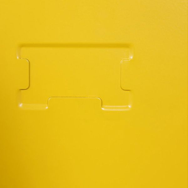 Gabinete de almacenamiento con bisagras de armario de armario de acero contemporáneo para el hogar