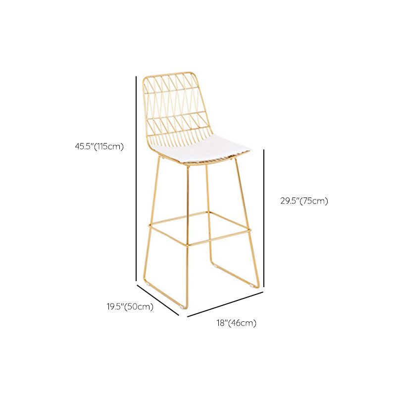 Glamstil -Bar Tisch Set 1/3 Stücke Rechteckstange mit gepolsterten Hockern