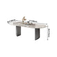 Metal Traditional Luxury Oval Table Sintered Stone Top Table for Dining Room Clearhalo ' dining_table' 'Dining Tables & Seating' 'Dining Tables' 'furn' 'furn_dining_table' 'Furniture' 'furniture_dining_table' 'Kitchen & Dining Furniture' 'kitchen&dining_furn' 'kitchen' 'kitchen_dining_table' 1200x1200_228625a7-ebfb-482e-a3a8-5cb1b86cc23f