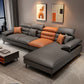 Faux Leather Contemporary L-Shape Sectional for Living Room and Apartment Clearhalo 'furn' 'furn_sectionals' 'Furniture' 'furniture_sectionals' 'kitchen' 'kitchen_sectionals' 'Living Room Furniture' 'Sectionals' 1200x1200_228844e4-49b6-46fa-bb33-d67504b96885