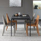 Glam Dining Room Armless Chairs Faux Leather Metal Base Dining Chairs Clearhalo 'Dining Chairs' 'Dining Tables & Seating' 'dining_chair' 'furn' 'furn_dining_chair' 'Furniture' 'furniture_dining_chair' 'Kitchen & Dining Furniture' 1200x1200_2289f215-c05f-4df0-a97d-b53362657363