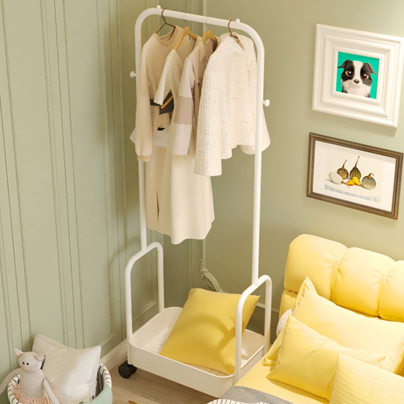 Rack de manteau métallique de style moderne pure couleur étagère de conception de conception de conception de conception