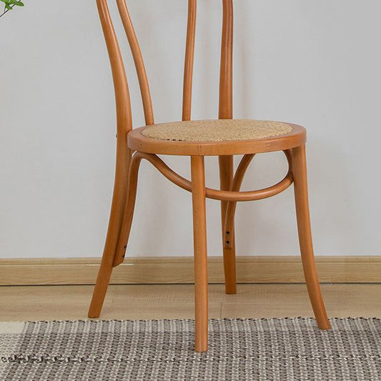 Armless Kitchen Dining Side Chair Wood Windsor Dining Side Chair Clearhalo 'Dining Chairs' 'Dining Tables & Seating' 'dining_chair' 'furn' 'furn_dining_chair' 'Furniture' 'Kitchen & Dining Furniture' 1200x1200_228d295c-f008-4405-864f-9b9f11751ddb