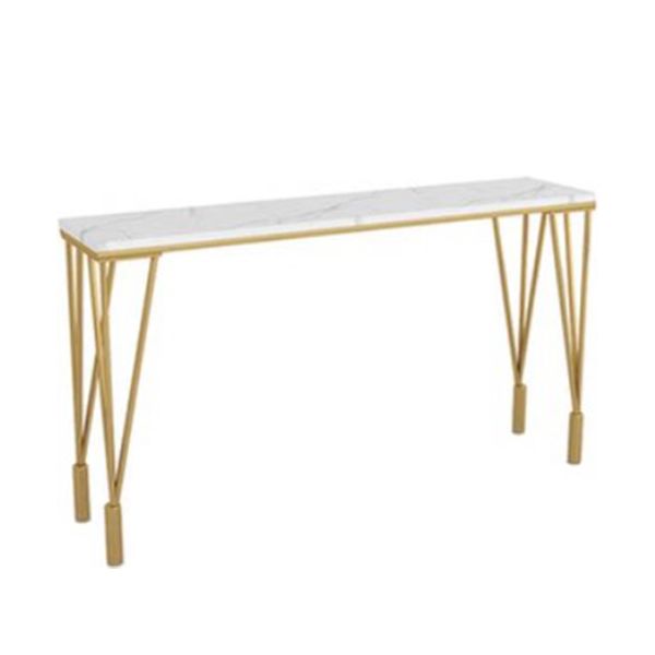 Nordic Bar Table 42-inch Height Metal Base Bistro Table for Kitchen Clearhalo 'Bar Furniture' 'Bar Tables' 'bar_tables' 'furn' 'furn_bar_tables' 'Furniture' 'furniture_bar_tables' 'Kitchen & Dining Furniture' 1200x1200_2293d535-8401-4747-984a-0fff9a88b06a