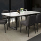 Traditional Luxury Dining Table Rectangle Sintered Stone Sled Dining Table Clearhalo ' dining_table' 'Dining Tables & Seating' 'Dining Tables' 'furn' 'furn_dining_table' 'Furniture' 'furniture_dining_table' 'Kitchen & Dining Furniture' 'kitchen&dining_furn' 'kitchen' 'kitchen_dining_table' 1200x1200_2296fcb0-5a7a-4990-924d-9c93b4f0e4b5
