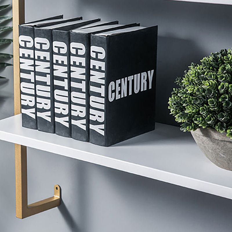 Contemporary Wall Unit Bookcase Metal Frame Pine Wood Shelf Bookshelf Clearhalo 'Bookcases' 'furn' 'furn_bookcases' 'Furniture' 'furniture_bookcases' 'Office Furniture' 1200x1200_22976f91-d598-4109-9865-e21141c312de