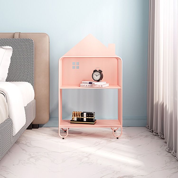 Open Back Metal Bookshelf Scandinavian Style Bookcase for Home Study Room Clearhalo 'Bookcases' 'furn' 'furn_bookcases' 'Furniture' 'furniture_bookcases' 'Office Furniture' 1200x1200_22981231-074e-4772-8dd3-3f3ef361967a