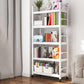 Industrial Style Metal Bookshelf Etagere Shelf Bookcase with Caster Wheels Clearhalo 'Bookcases' 'furn' 'furn_bookcases' 'Furniture' 'furniture_bookcases' 'Office Furniture' 1200x1200_2299325d-c3ef-4e29-9fc3-ab12eb032307