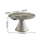 Casual Extendable Round Shape Table Sintered Stone Standard Dining Table for Kitchen Clearhalo ' dining_table' 'Dining Tables & Seating' 'Dining Tables' 'furn' 'furn_dining_table' 'Furniture' 'furniture_dining_table' 'Kitchen & Dining Furniture' 'kitchen&dining_furn' 'kitchen' 'kitchen_dining_table' 1200x1200_229b1fcd-ee1e-4da8-b685-4f594558c12f