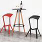 Nordic Stackable Bar-stool Plastic Counter Bar Stool for Home Clearhalo 'Bar Furniture' 'Bar Stools' 'bar_stools' 'furn' 'furn_bar_stools' 'Furniture' 'furniture_bar_stools' 'Kitchen & Dining Furniture' 1200x1200_229bb5cb-88e3-4e15-ac15-22fe9ab127bf