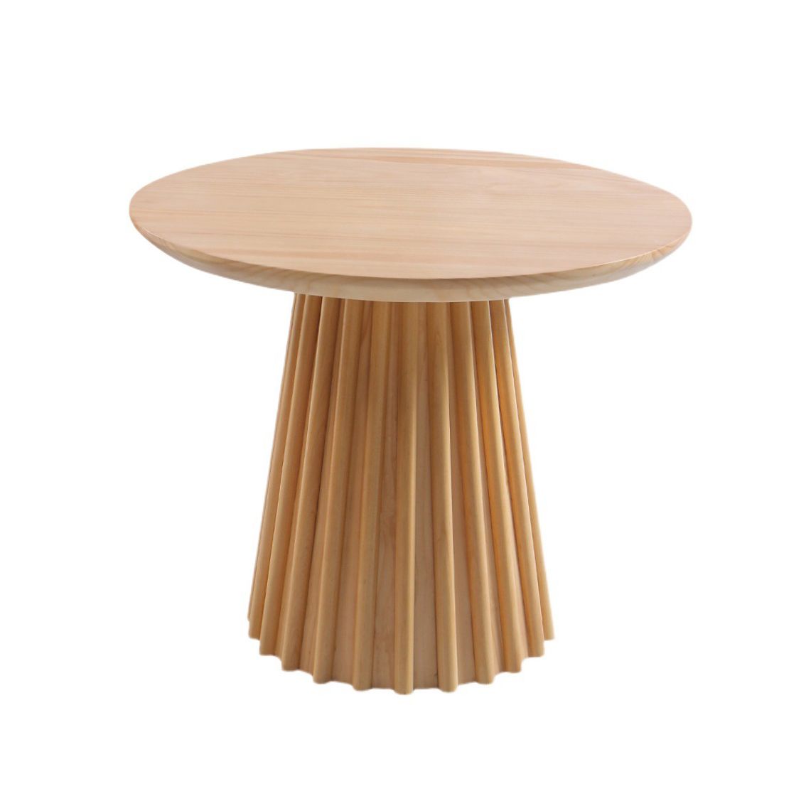 Round Top Dining Table Contemporary Dining Table with Pedestal Base