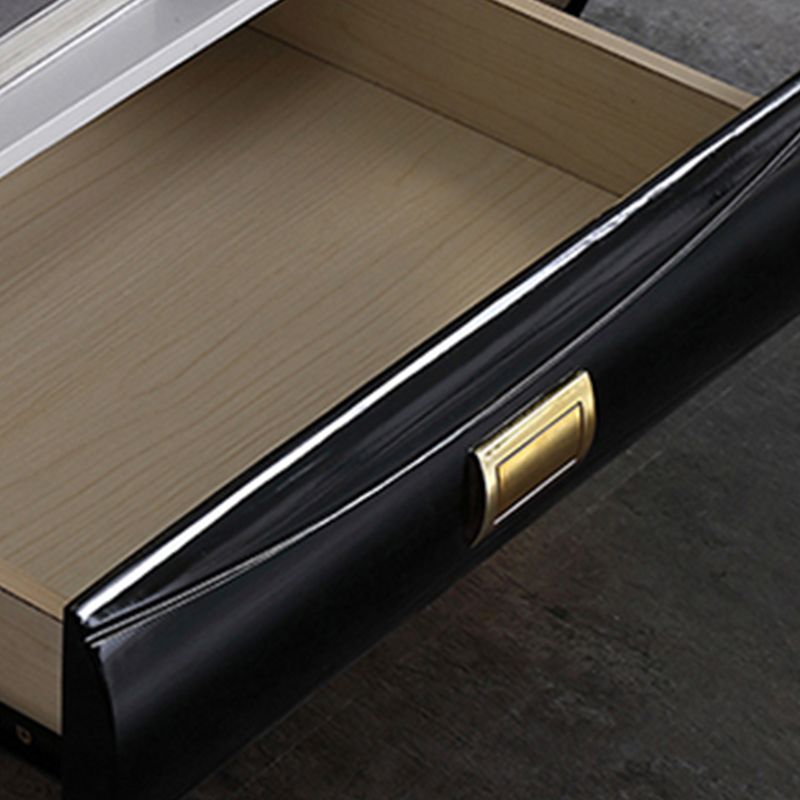 Glam TV Media Stand Open Storage Stand Console with 3 Drawers Clearhalo 'furn' 'furn_tv_stands_entertainment_centers' 'Furniture' 'Living Room Furniture' 'TV Stands & Entertainment Centers' 'TV Stands & Media Storage Furniture' 'tv_stands_entertainment_centers' 1200x1200_229ebf95-bd6b-484a-aa77-2229c2cf667e