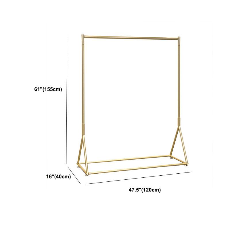 Industriële cast rek vrijstaand metalen zaalstandaard met wielen gang