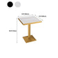 29.53" Tall Glam Style Coffee Cocktail Table Metal Pedestal Coffee Table Clearhalo 'Coffee & Accent Tables' 'Coffee Tables' 'coffee_tables' 'furn' 'furn_coffee_tables' 'Furniture' 'Living Room Furniture' 1200x1200_22a2ba7f-9f9e-42b7-b1af-7bd1af387c12
