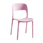 Plastic Contemporary Modern Dining Side Chair Open Back Chair Clearhalo ' kitchen&dining_furn' 'Dining Chairs' 'Dining Tables & Seating' 'dining_chair' 'furn' 'furn_dining_chair' 'Furniture' 'furniture_dining_chair' 'Kitchen & Dining Furniture' 'kitchen' 1200x1200_22a5573a-4633-4d73-8d68-7a58eebf2378