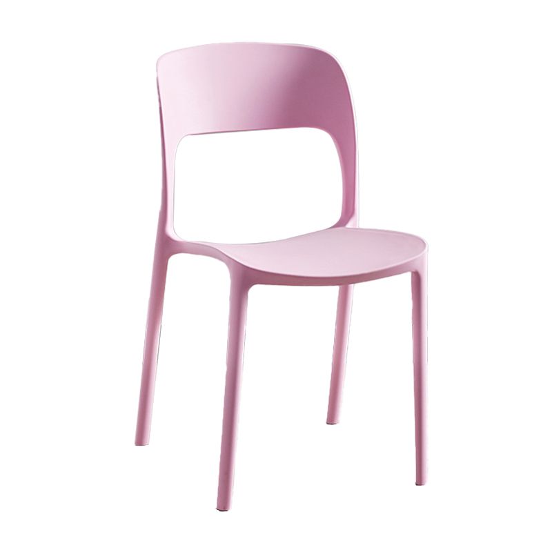 Plastic Contemporary Modern Dining Side Chair Open Back Chair Clearhalo ' kitchen&dining_furn' 'Dining Chairs' 'Dining Tables & Seating' 'dining_chair' 'furn' 'furn_dining_chair' 'Furniture' 'furniture_dining_chair' 'Kitchen & Dining Furniture' 'kitchen' 1200x1200_22a5573a-4633-4d73-8d68-7a58eebf2378