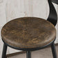 Modern Armless Backrest Counter Stool Iron Study Bar Stool with Leather Cushion and Pedal Clearhalo 'Bar Furniture' 'Bar Stools' 'bar_stools' 'furn' 'furn_bar_stools' 'furniture_bar_stools' 'Kitchen & Dining Furniture' 'kitchen&dining_furn' 'kitchen' 'kitchen_furn' Furniture' 1200x1200_22a5fbce-a64b-4ef9-9715-c2051fdfd50d
