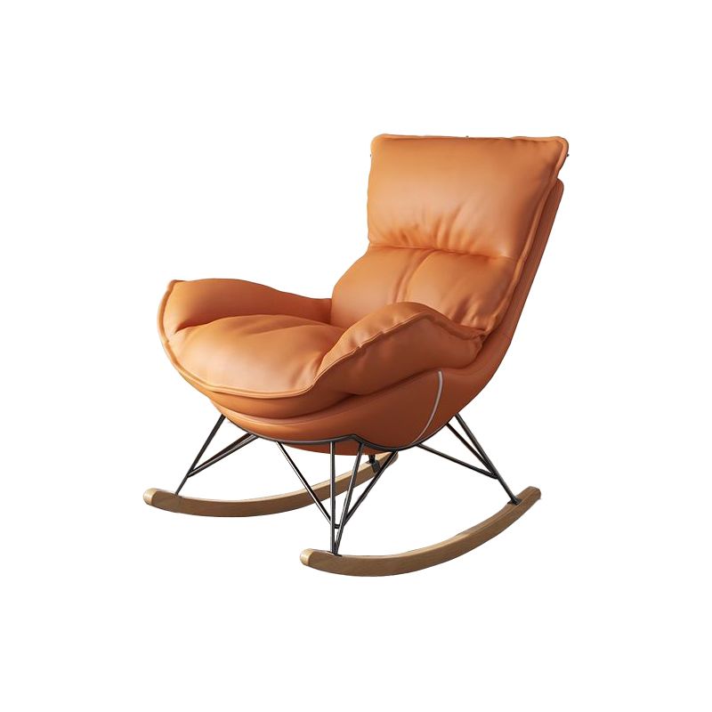 Simple Style Lounge Leisure Lazy Sofa Chair Bedroom Chaise Rocking Chair Clearhalo 'Chairs & Seating' 'furn' 'furn_rocking_chairs' 'Furniture' 'Living Room Furniture' 'Rocking Chairs' 'rocking_chairs' 1200x1200_22a6ef7d-190d-4e54-841c-75928b6cd985