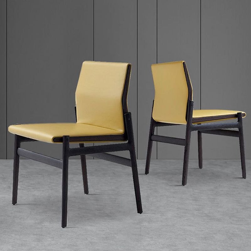 Contemporary Dining Arm Chair Solid Wood Dining Chair for Home Clearhalo 'Dining Chairs' 'Dining Tables & Seating' 'dining_chair' 'furn' 'furn_dining_chair' 'Furniture' 'Kitchen & Dining Furniture' 1200x1200_22a7878b-1867-40f5-b4d9-c92e1604855c