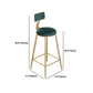 Luxurious Rectangular Pub Table Set 1/2/3 Pieces Stone Top Bistro Table Set Clearhalo 'Bar Furniture' 'furn' 'furn_home_bar_bar_sets' 'Furniture' 'Home Bars & Bar Sets' 'home_bar_bar_sets' 'Kitchen & Dining Furniture' 1200x1200_22a859d3-81f4-4836-9918-317623f2a86a