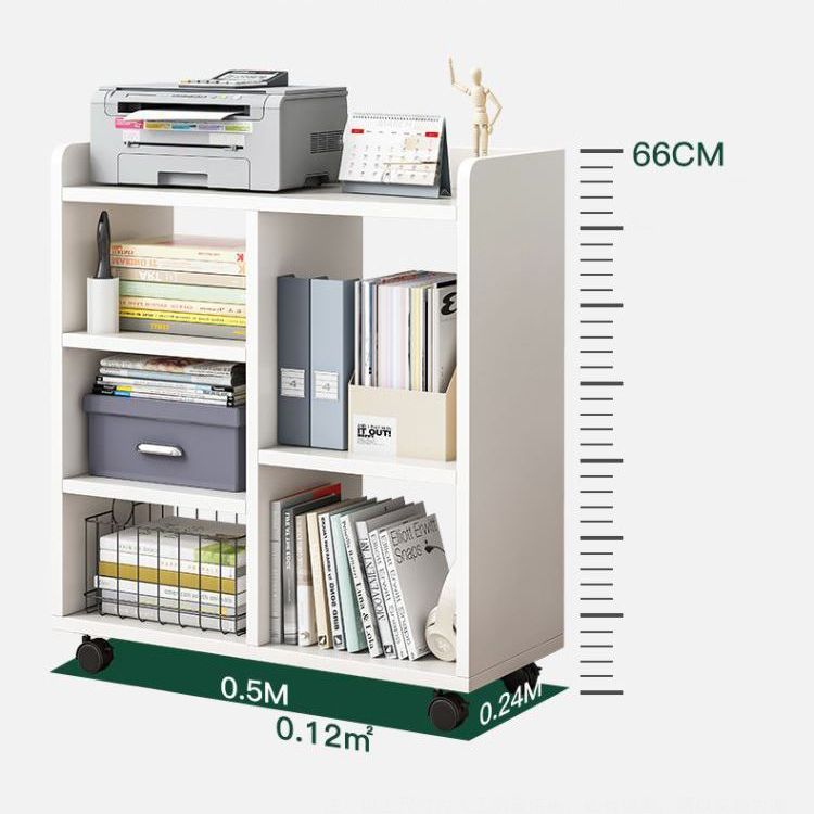 Libreria ingegnerizzata in ingegneria standard contemporanea con caster