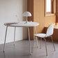 Contemporary Dining Room Silver Leg Parsons Armless Dining Chair