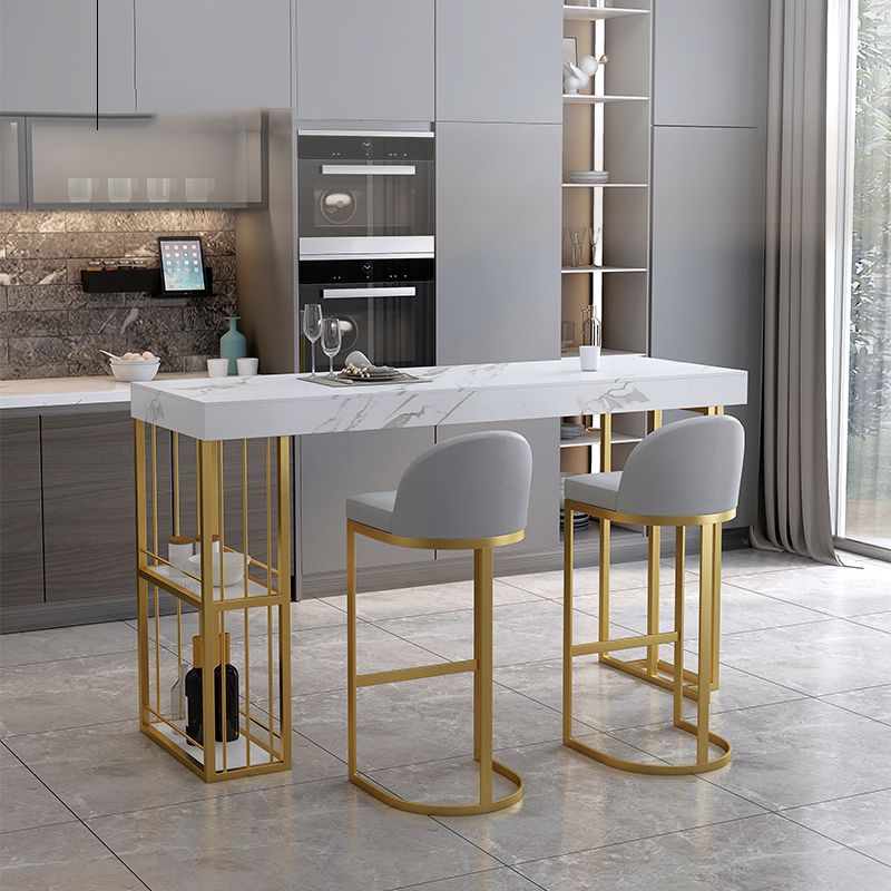 1/2/3 Pieces Pub Dining Set Industrial Rectangular Bar Pub Table Set Clearhalo 'Bar Furniture' 'furn' 'furn_home_bar_bar_sets' 'Furniture' 'Home Bars & Bar Sets' 'home_bar_bar_sets' 'Kitchen & Dining Furniture' 1200x1200_22ad57e2-610c-4b4e-b699-122e01d87cf8