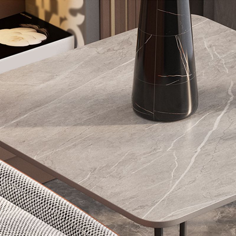 Square Marble Top End Table Metal Frame Sofa Side End Table with Shelf Clearhalo 'Coffee & Accent Tables' 'End & Side Tables' 'end_side_tables' 'furn' 'furn_end_side_tables' 'Furniture' 'Living Room Furniture' 1200x1200_22ada1e8-10d6-4aa0-a4de-68fbafbf43f5