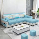 82.68"L √ó 57.09"W √ó33.46"H Pillow Top Arm Sectional Slipcovered Sofa with Storage Clearhalo 'furn' 'furn_sectionals' 'Furniture' 'furniture_sectionals' 'Living Room Furniture' 'Sectionals' 1200x1200_22b0e91d-2809-4554-96f7-9adec6eaf206