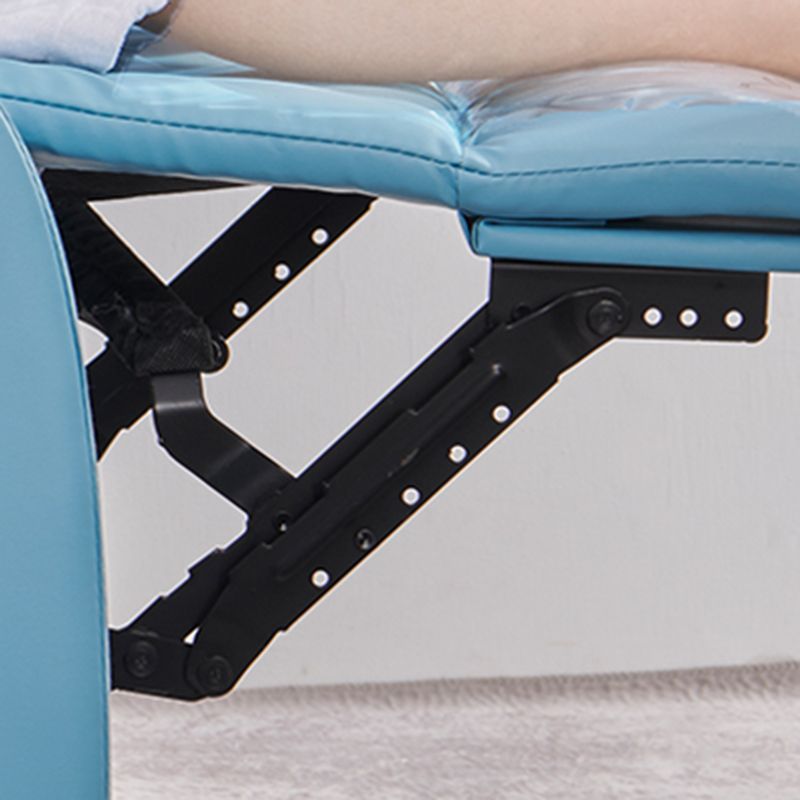 Sedia da tappezzeria contemporanea reclinabile standard in leatine con piede indipendente