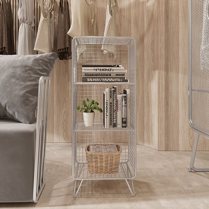 Industrial Style Standard Bookcase Metal Closed Back Bookshelf for Home Office Clearhalo 'Bookcases' 'furn' 'furn_bookcases' 'Furniture' 'furniture_bookcases' 'kitchen' 'kitchen_bookcases' 'Living Room Furniture' 'Office Furniture' 1200x1200_22b6570c-70d9-44ec-8553-b74398e3fb69