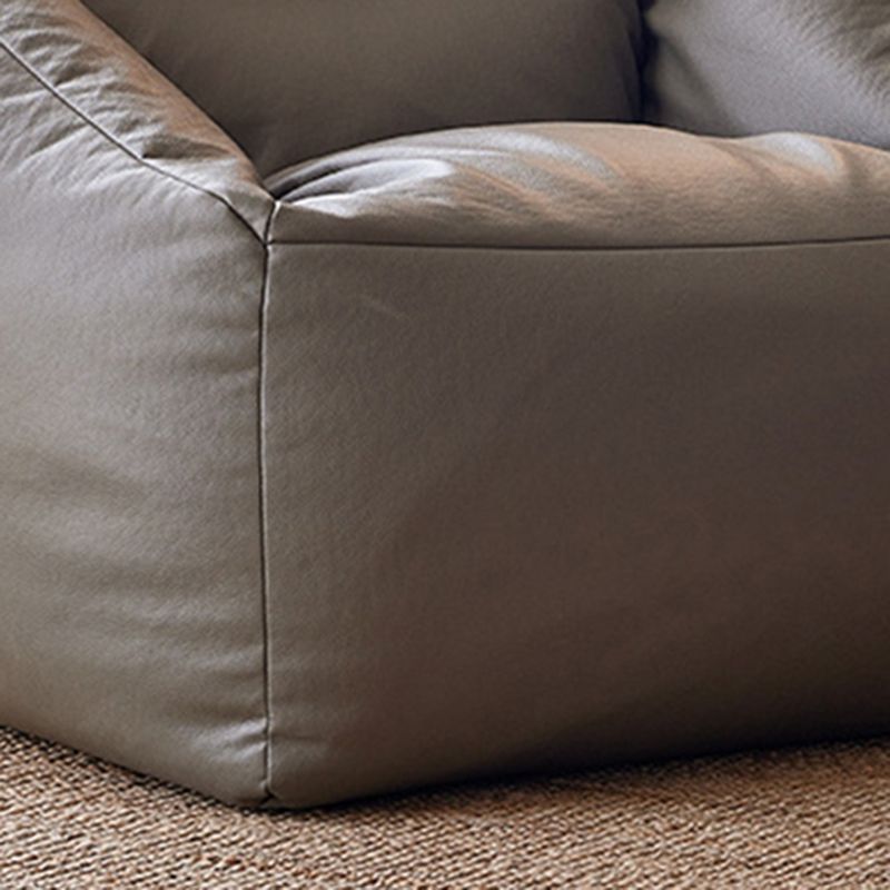 31.49" W x 27.55" D x 27.55" H Bonded Leather Accent Room Chair with Tight Back Clearhalo 'Accent Chairs' 'accent_chairs' 'Chairs & Seating' 'furn' 'furn_accent_chairs' 'Furniture' 'Living Room Furniture' 1200x1200_22b6f82b-d7ab-4516-b70c-4cd6abc8d6ed