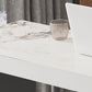 Sintered Stone Bistro Bar Table Modern Double Pedestal Bar Table for Home Clearhalo 'Bar Furniture' 'Bar Tables' 'bar_tables' 'furn' 'furn_bar_tables' 'Furniture' 'Kitchen & Dining Furniture' 1200x1200_22b8aaa7-1e86-47ef-81a8-4a1a189e0588