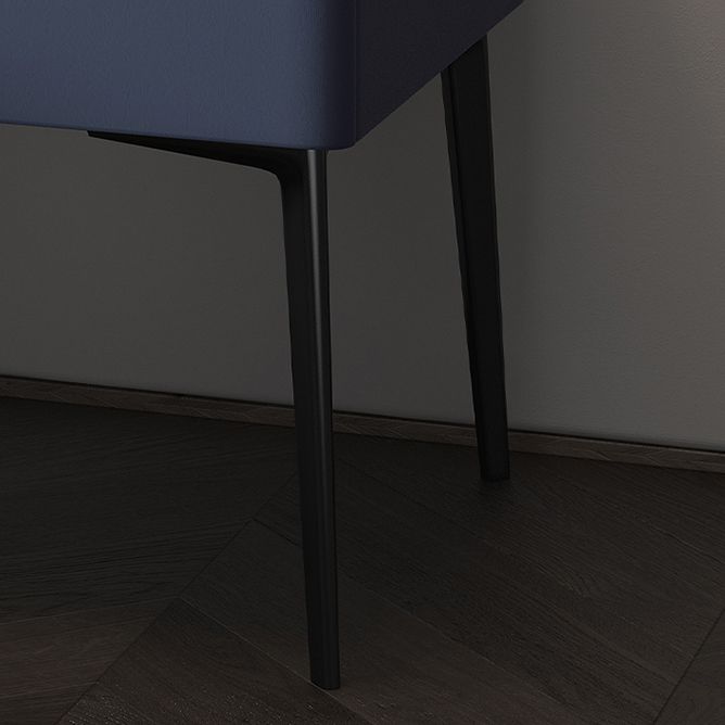 2-Drawer Nightstand with 4 Legs 20" Tall Stone Top Night Table Clearhalo 'Bedroom Furniture' 'furn' 'furn_night_stand' 'Furniture' 'night_stand' 'Nightstands' 1200x1200_22ba32ff-5b00-43dd-b6bd-2a16df8759b1