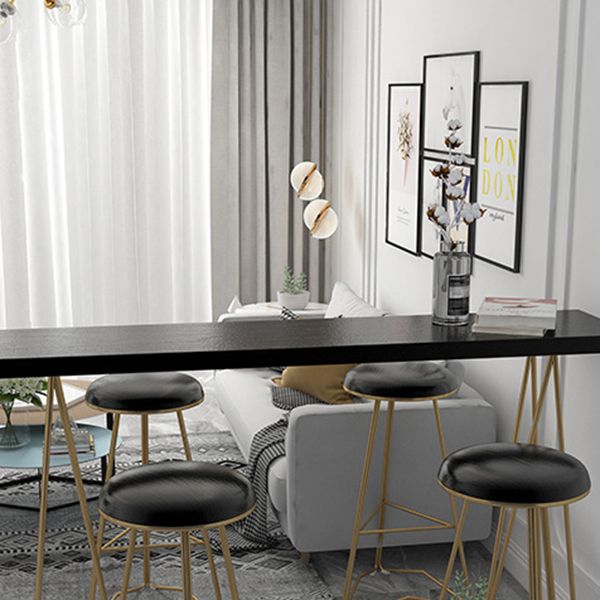 Traditional Luxury Dining Table Solid Wood Bar Table Rectangle Bar Table Clearhalo 'Bar Furniture' 'Bar Tables' 'bar_tables' 'furn' 'furn_bar_tables' 'Furniture' 'Kitchen & Dining Furniture' 1200x1200_22bb53b8-f70b-47e5-b9f6-d35c4398a0d9