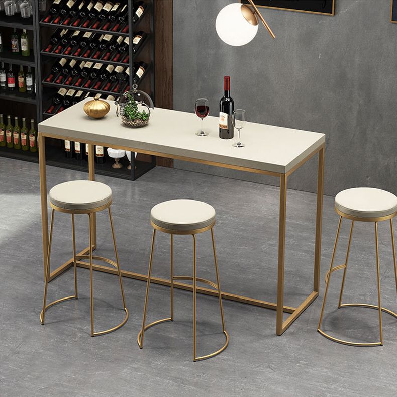 Modern Counter Round Bar Stool Armless Leather Backless Bar Stool with Footrest Clearhalo 'Bar Furniture' 'Bar Stools' 'bar_stools' 'furn' 'furn_bar_stools' 'furniture_bar_stools' 'Kitchen & Dining Furniture' 'kitchen&dining_furn' 'kitchen' 'kitchen_furn' Furniture' 1200x1200_22bc148d-0197-41b7-929c-88b535214a00