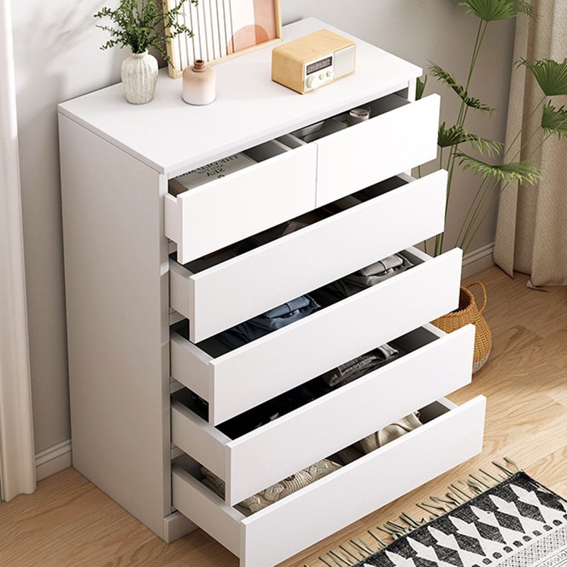 Coffre de rangement en bois pour chambre à coucher contemporaine, coffre vertical avec tiroirs